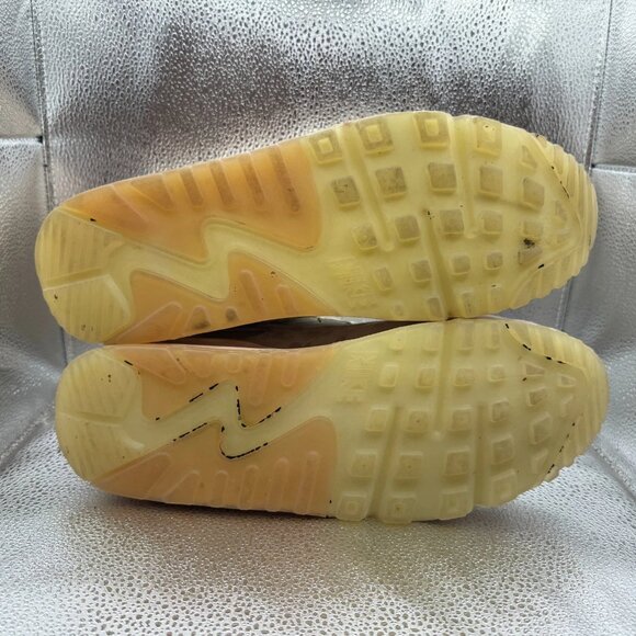 Size 11 Nike Air Max 90 Womens Beige Shimmer Polka‎ Dot Sneakers CZ1929-200 - Picture 11 of 11